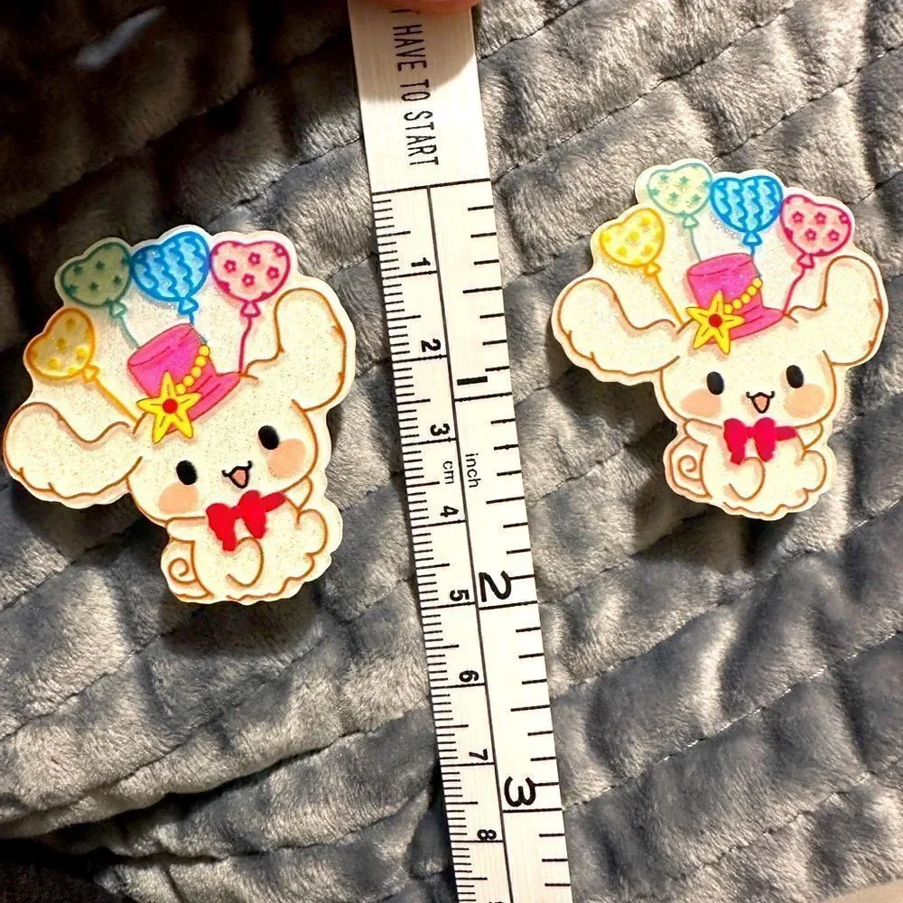 New Sanrio Kuromi Hair Accessories 2Pcs Hair Clip's